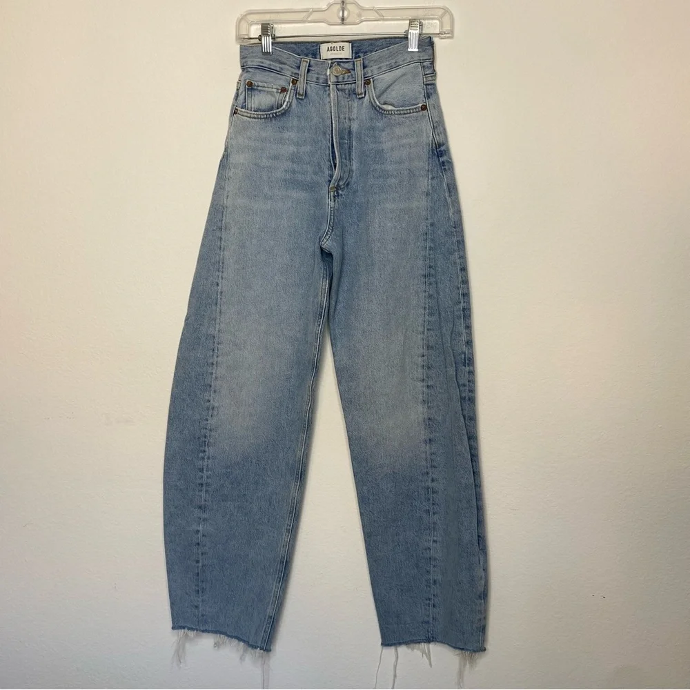 Agolde Luna Organic Cotton Barrel Leg Jeans - Picture 2 of 8